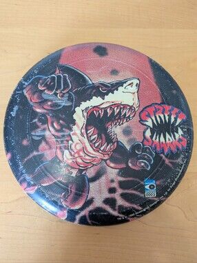 Vintage 1995 Street Sharks Mattel Wham-O Original Frisbee Flrying Disc - RARE